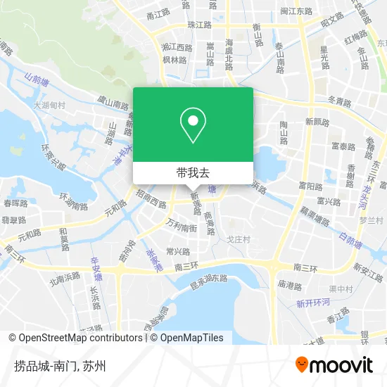 捞品城-南门地图