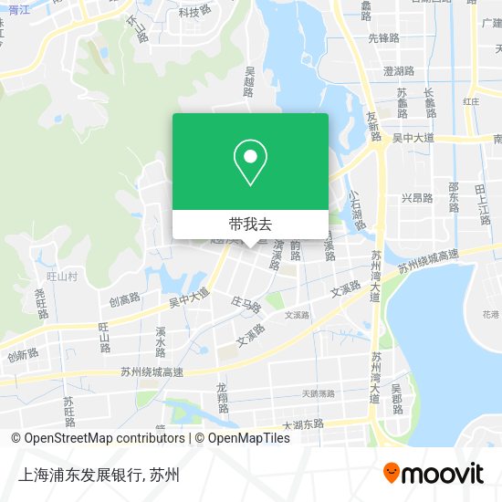 上海浦东发展银行地图
