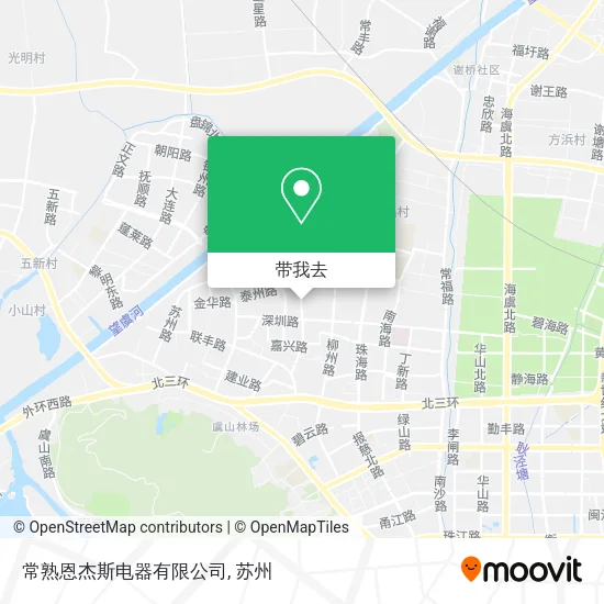 常熟恩杰斯电器有限公司地图