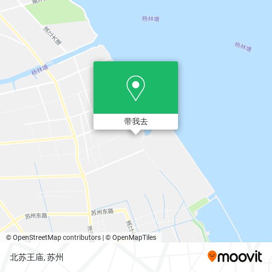 北苏王庙地图
