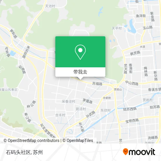 石码头社区地图