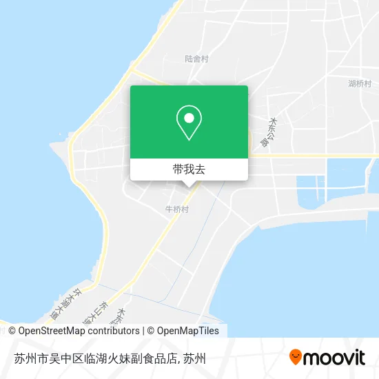 苏州市吴中区临湖火妹副食品店地图