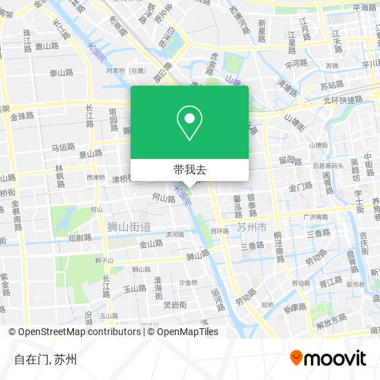 自在门地图