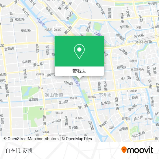 自在门地图