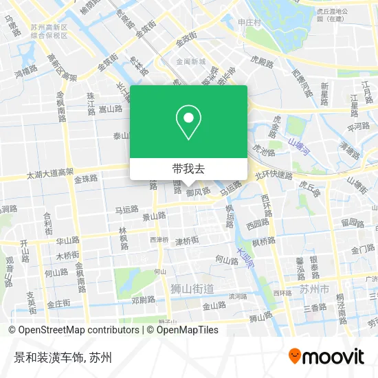 景和装潢车饰地图