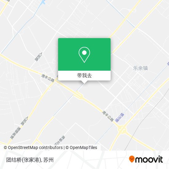 团结桥(张家港)地图