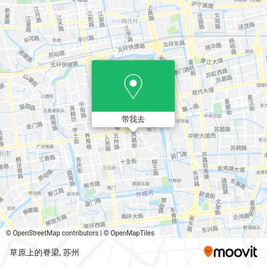 草原上的脊梁地图