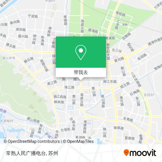 常熟人民广播电台地图