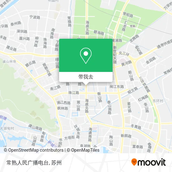 常熟人民广播电台地图