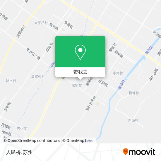 人民桥地图