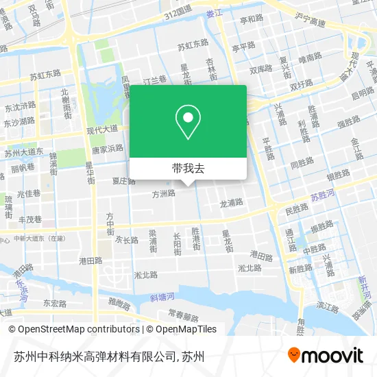 苏州中科纳米高弹材料有限公司地图