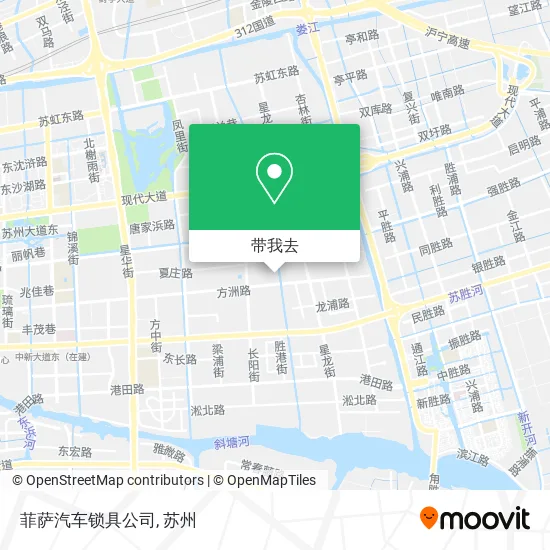 菲萨汽车锁具公司地图
