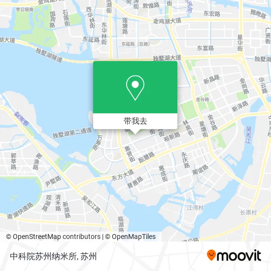 中科院苏州纳米所地图