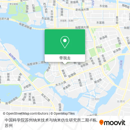 中国科学院苏州纳米技术与纳米仿生研究所二期-F栋地图