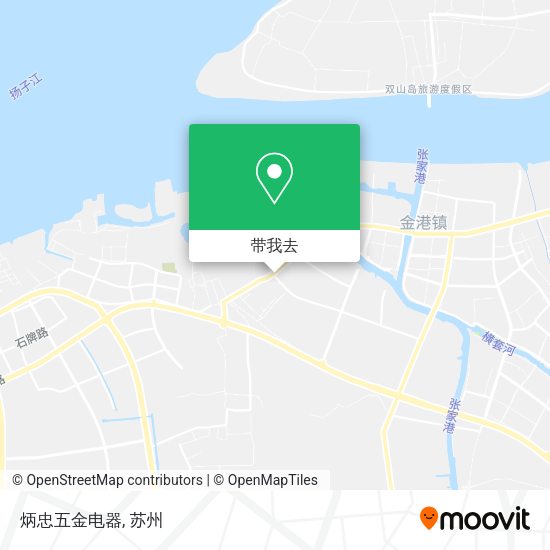 炳忠五金电器地图