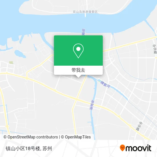 镇山小区18号楼地图