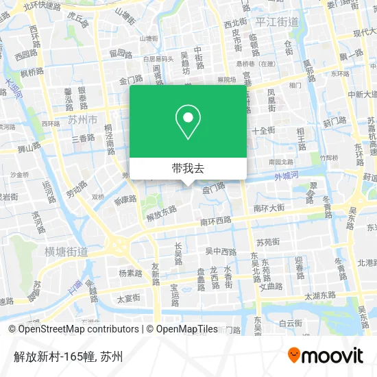 解放新村-165幢地图