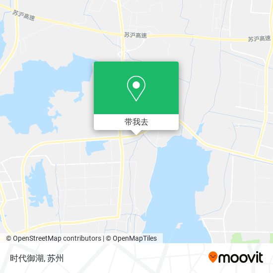 时代御湖地图