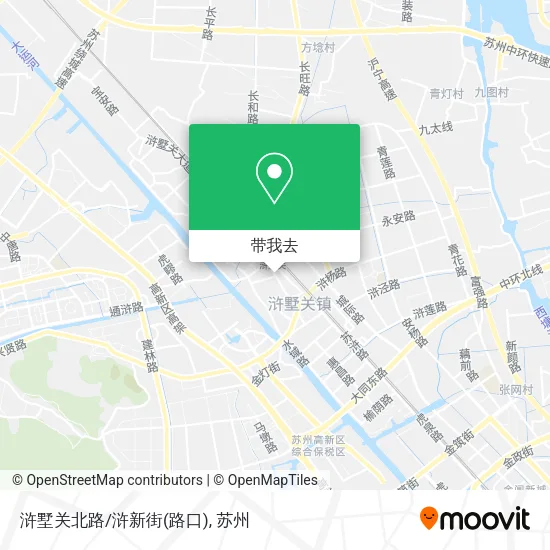 浒墅关北路/浒新街(路口)地图