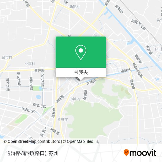 通浒路/新街(路口)地图