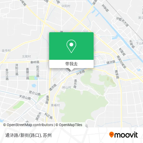 通浒路/新街(路口)地图