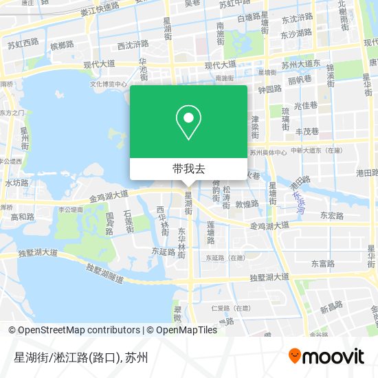 星湖街/淞江路(路口)地图
