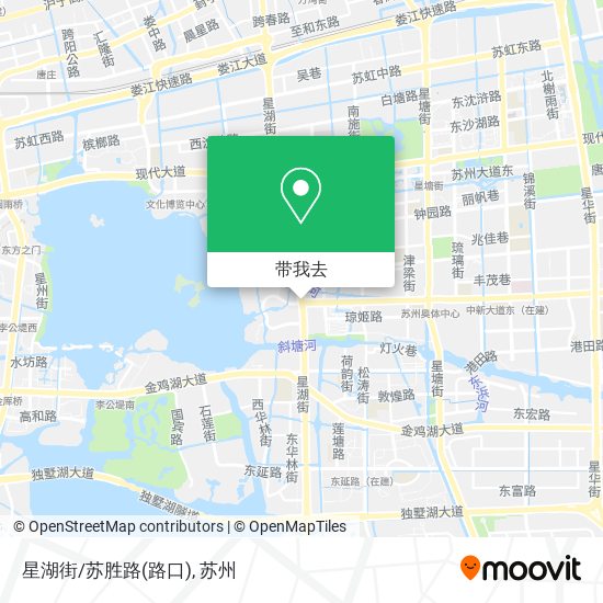 星湖街/苏胜路(路口)地图