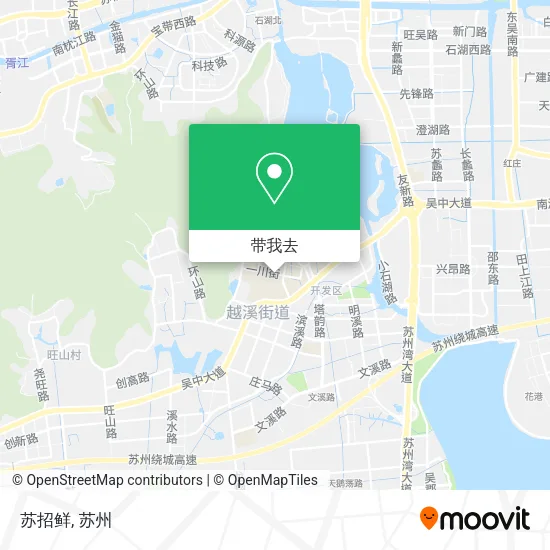 苏招鲜地图