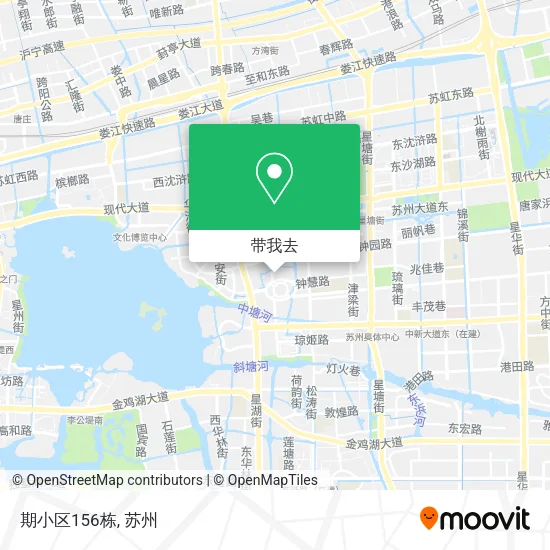 期小区156栋地图