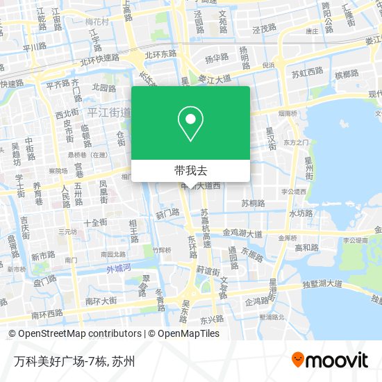 万科美好广场-7栋地图