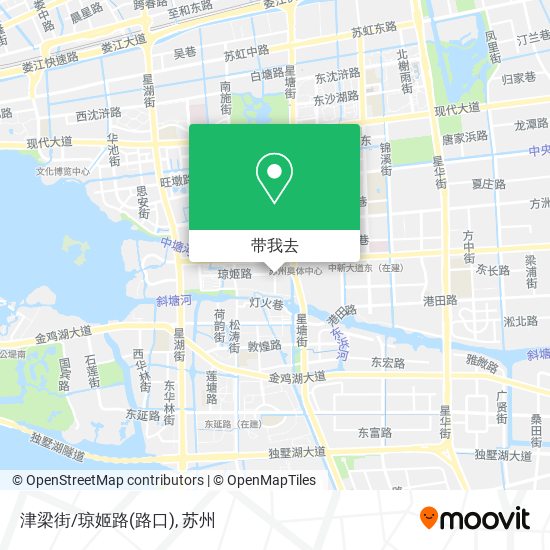 津梁街/琼姬路(路口)地图