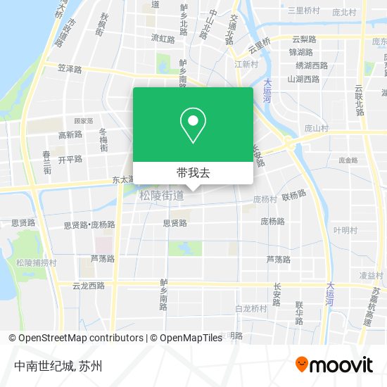 中南世纪城地图