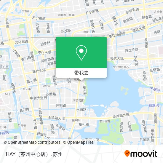 HAY（苏州中心店）地图