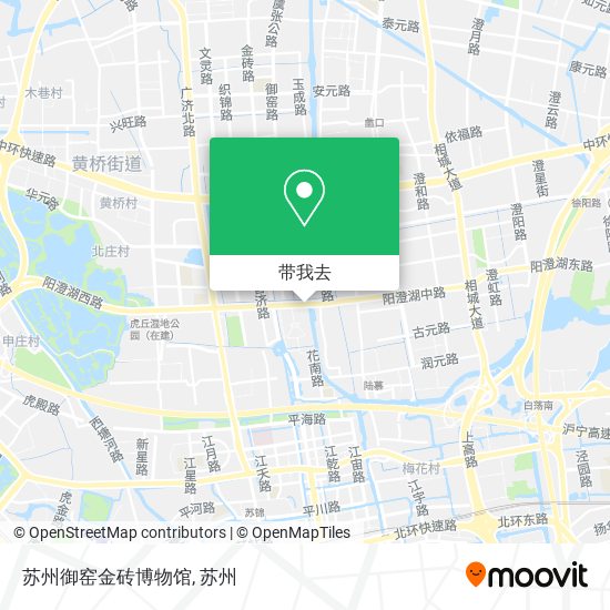 苏州御窑金砖博物馆地图