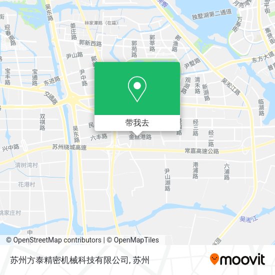 苏州方泰精密机械科技有限公司地图