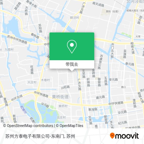 苏州方泰电子有限公司-东南门地图