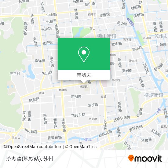 汾湖路(地铁站)地图