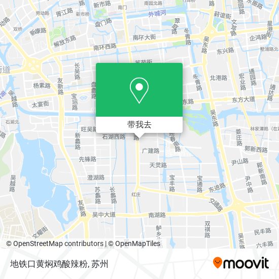 地铁口黄焖鸡酸辣粉地图