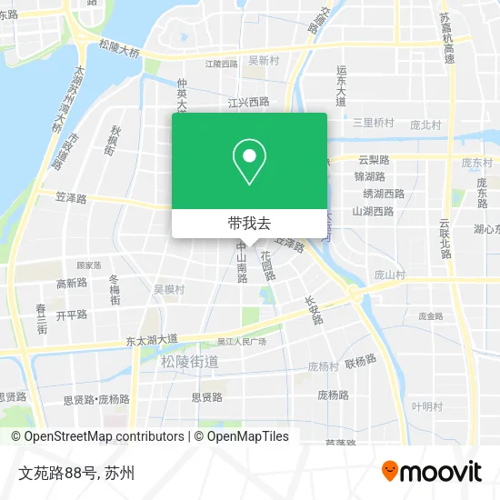 文苑路88号地图