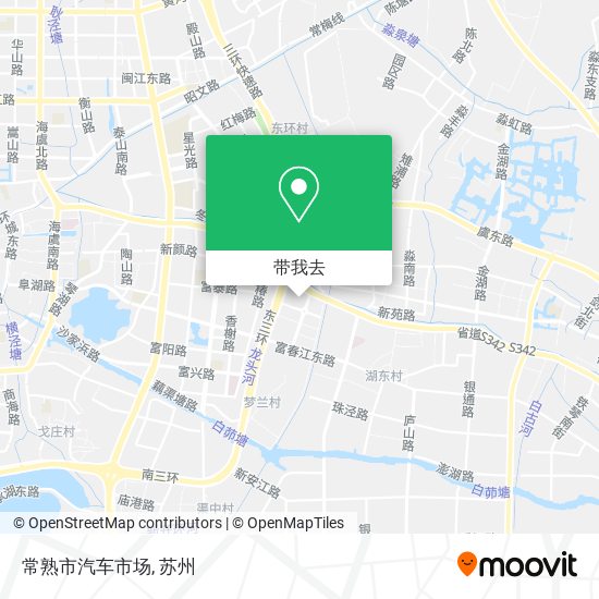 常熟市汽车市场地图