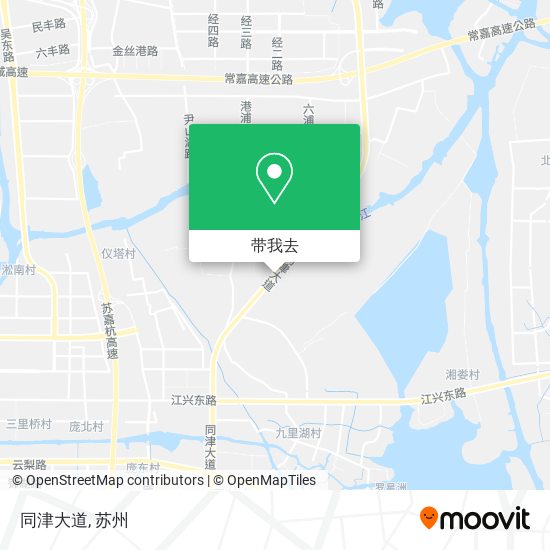 同津大道地图