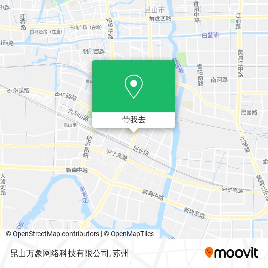 昆山万象网络科技有限公司地图