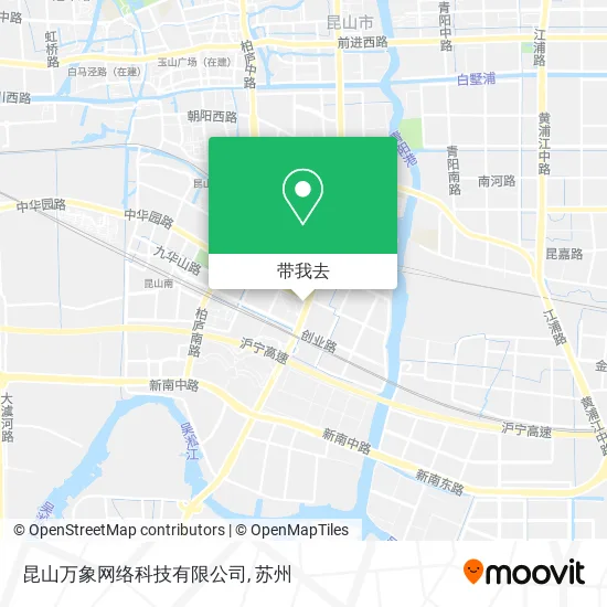 昆山万象网络科技有限公司地图