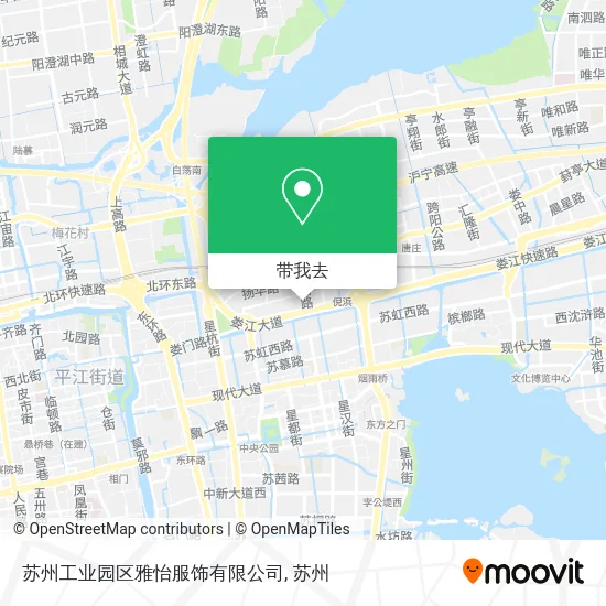 苏州工业园区雅怡服饰有限公司地图