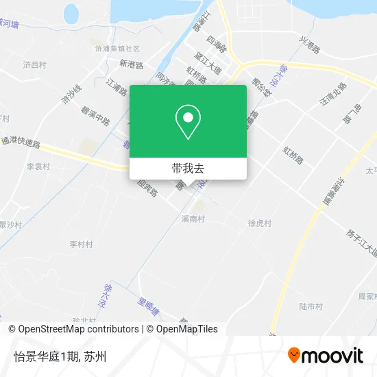 怡景华庭1期地图