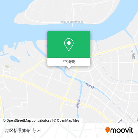 港区怡景旅馆地图