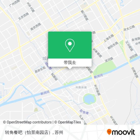 转角餐吧（怡景南园店）地图