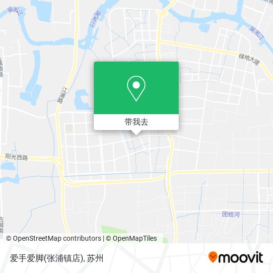 爱手爱脚(张浦镇店)地图