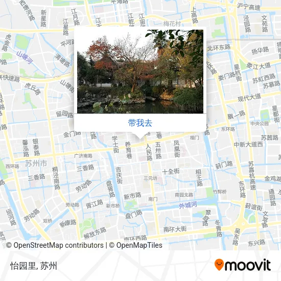 怡园里地图