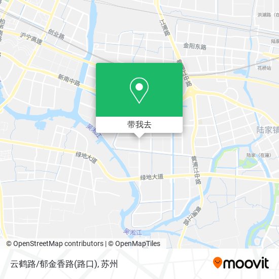 云鹤路/郁金香路(路口)地图